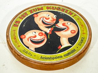 A Vintage German Marble Or Rolling Ball Game