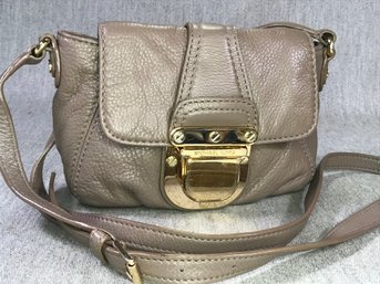 Very Nice MICHAEL KORS Crossbody Small Purse - Buttery Soft Leather With Brass Clasp - Very Nice Quality Bag