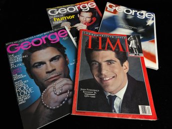 George And Time Magazine Lot