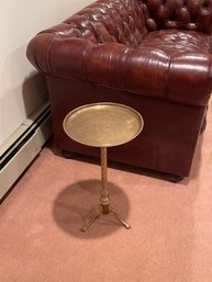 Small Metal Side Table With Ball And Claw Feet