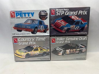 Lot Of  4 Vintage 1970s Stock Car Models Kits