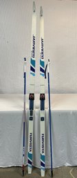 Javinen Turvista 195 Cross-Country Skis And 130 Cm Poles