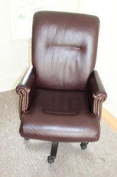 Leather Office Chair - Rolls, Reclines, Swivels