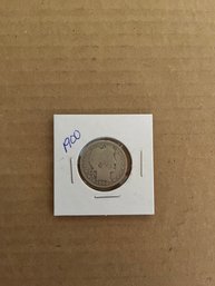 Beautiful 1900 Barber Quarter, Silver Coin