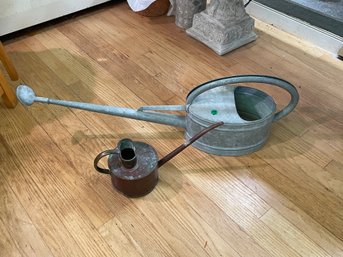 SCHNEIDER KANNE WATER CAN AND ANOTHER WATERING CAN