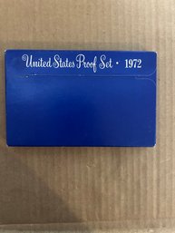 Beautiful 1972 US Mint Proof Set In Box