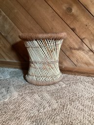 Wicker Pedestal 13 1/2'