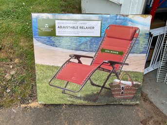 Brand New- Deluxe, Extra Large Padded Relaxer Lounging Chair