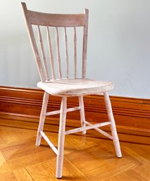 A Hand Painted Pine Side Chair, Vignettes By Thomasville