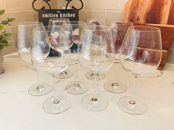 Set Of 8 SCHOTT ZWIESEL For POTTERY BARN Red Wine Glasses