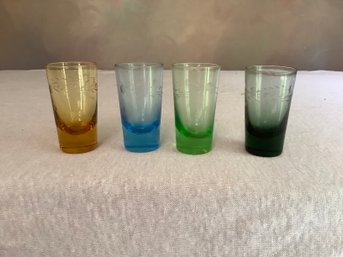 Colored Shot Glasses