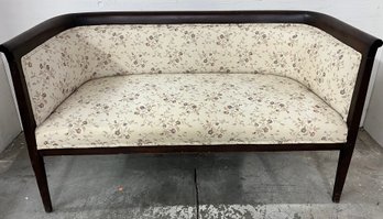 Empire Style 1940s Upholstered Settee