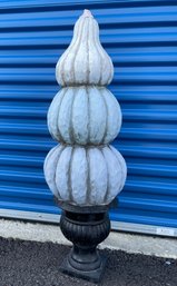 37' Tall Stacked Gourd Seasonal Decor