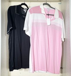 A Pair Of Polo Shirts By Calvin Klein - One NEW With Tags!