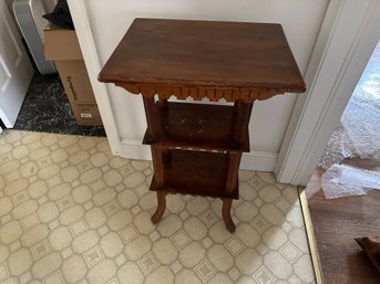 Outstanding Side Table With Beautiful Trim