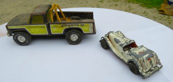 Nylint Pronto Pickup Truck And Hubley Roadster DieCast Toy Car