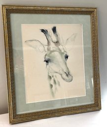 Framed Art - Giraffe