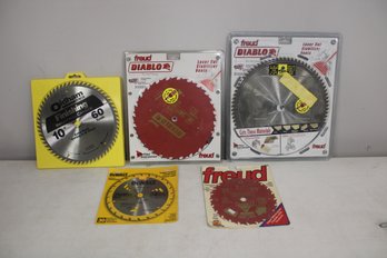 Lot Of 5 Saw Blades