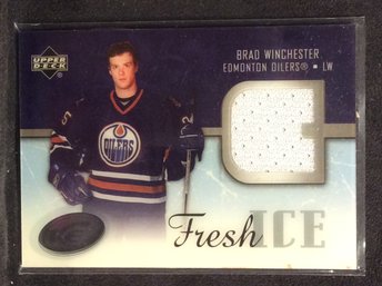 2005-06 Upper Deck Fresh Ice Brad Winchester Jersey Relic Card - L