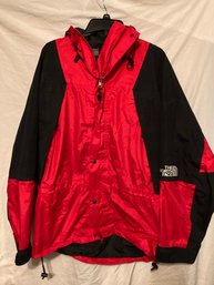 Mens North Face Hoodie Jacket Red Size Large VTG Made USA