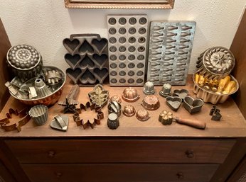 Antique Baking Molds, Cookie Presses & Cookie Cutters
