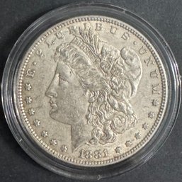 1881 Morgan Silver Dollar