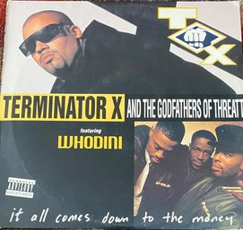 Terminator X ' It All Comes Down To The Money' 1994 Vinyl Record- RAP- HIP HOP
