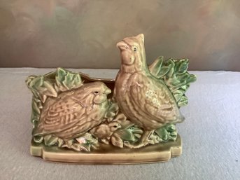 Vintage McCoy Quail Planter