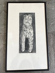 An Etching, Rag Dog, Beth Van Hagen