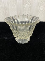 Antique Victorian Pressed Glass Bowl