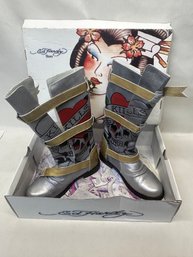 NIB Womens Ed Hardy Boots