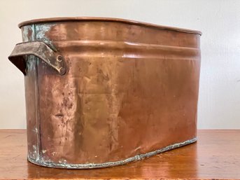 Antique Copper Wash Bin