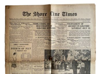 Thursday June 27, 1935 The Shore Line Times (Partial Edition)