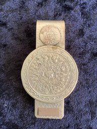 Aztec Calendar Money Clip #11