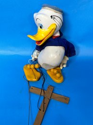 Vintage Donald Duck Puppet By Pelham