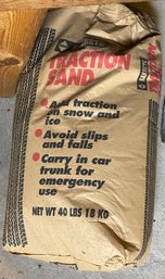 Two Bags Of Traction Sand