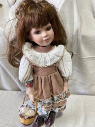 Little Flower Girl Doll