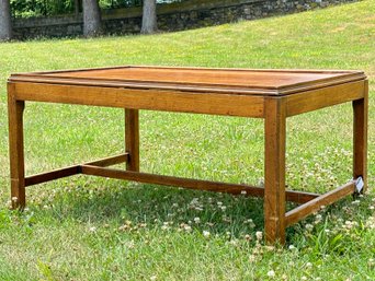 A Vintage Coffee Table By Wood & Hogan Custom Furniture Makers