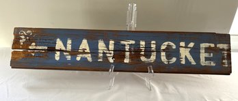 Rustic Nantucket Sign
