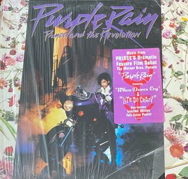 Prince And The Revolution - Purple Rain  - LP 1984 Vinyl 25110 Hype Sticker - VG CONDITION