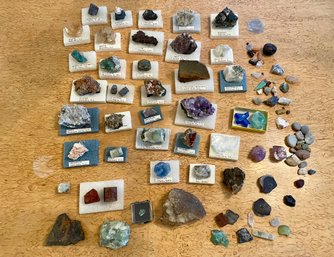 Large Collection Of Rocks And Crystals