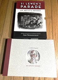 SI LEWENS: AN ARTIST'S PARADE Hardcover Art Book With Slip Case- Shows His Trials During The WW2 Halocaust