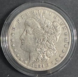 1884-S Morgan Silver Dollar