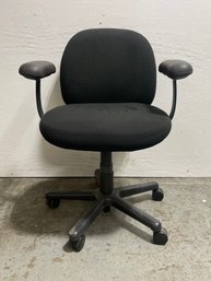 Black Fabric Office Chair