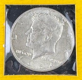 1964 Kennedy Silver Half Dollar 90%