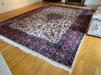 1950s Persian Meshad Area Rug