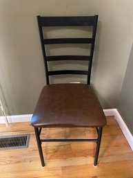 Ladder Back Chair With Cushion