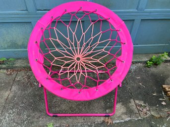 Pink Child's 'Trampoline' Chair