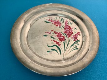 HAND PAINTED METAL TRAY LOT #4