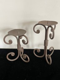 Pair Of Candle Stands